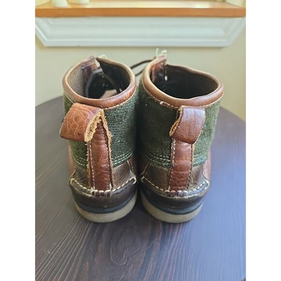 Filson x Sebago Brown leather Sebago Kettle Boots Men\'s 10.5 GOOD Used Condition main image 6